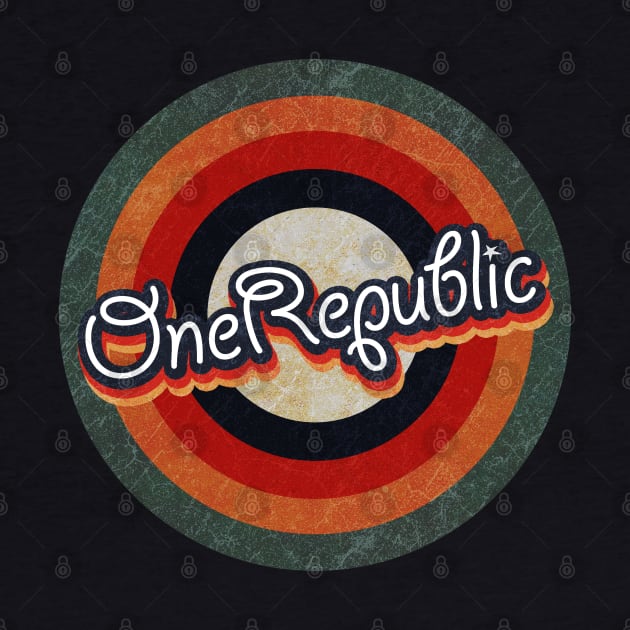 Retro Color Typography Faded Style OneRepublic by KakeanKerjoOffisial